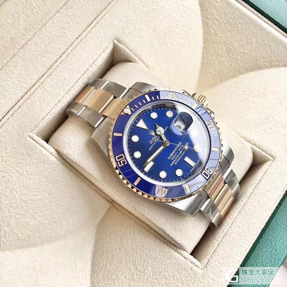 Rolex Submarina 116613LB 即将到货。好价一支[得意]_劳力士