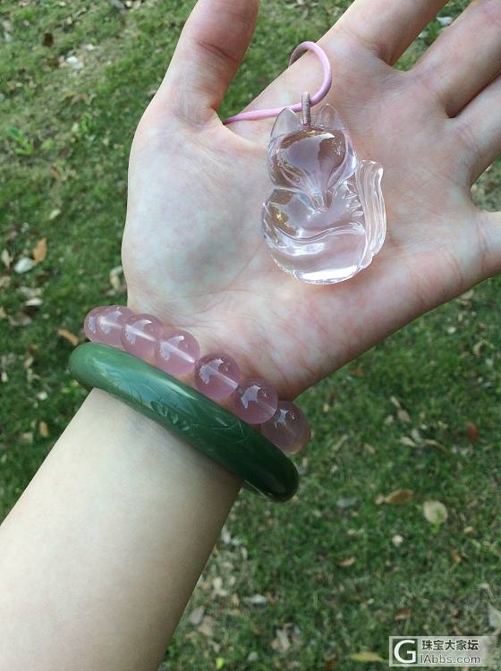 宿雨风荷鸭蛋青镯子_手镯碧玉和田玉