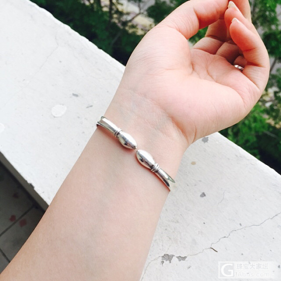 孔夫喜龙凤镯子做旧后_手镯银