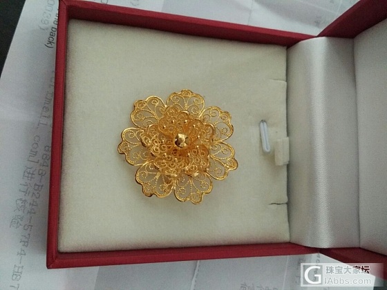 出周大福两用大花_吊坠金