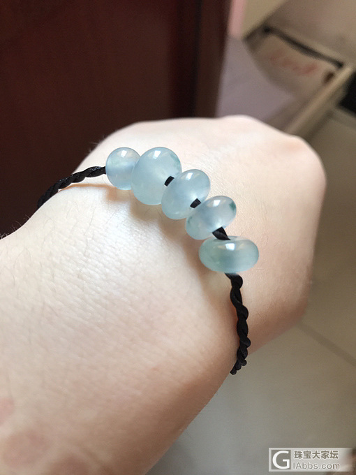 翡翠 高冰 珠子 小扣子 路路通_配件翡翠
