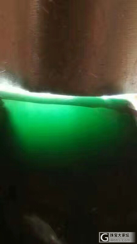 kz08极品高冰种墨翠，老坑莫西沙高冰种墨翠，种超老，黑度十足，够油够亮，底子干..._赌石