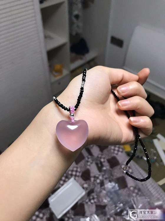 小闲置~_挂件粉晶