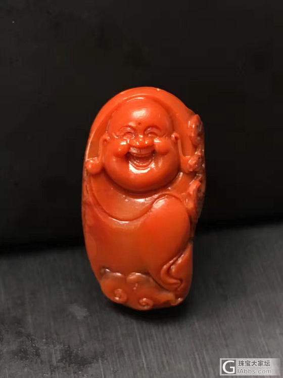 原矿包浆料南红佛 南红吊坠_挂件南红