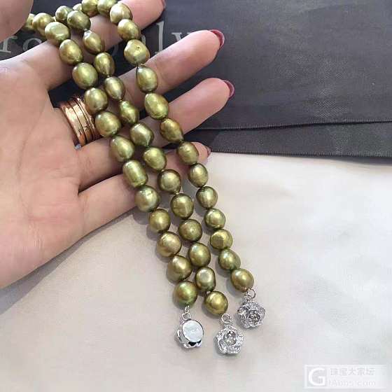 🉐巴洛克手链新货_珠串海水珍珠
