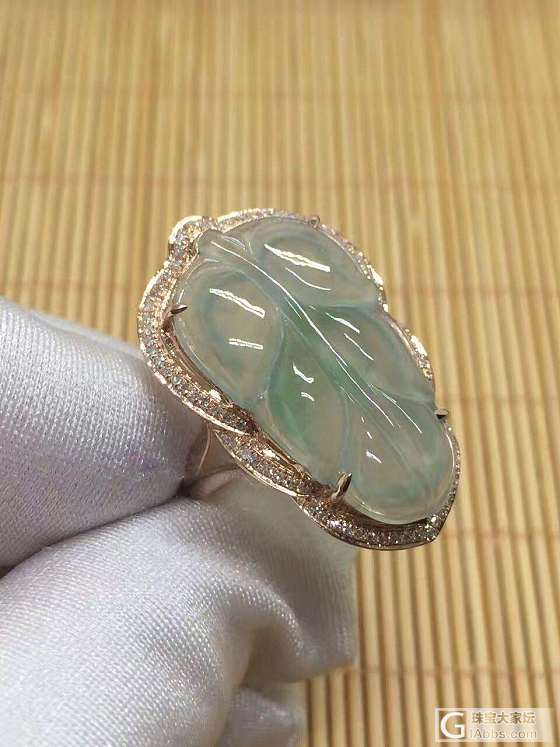 18K镶嵌定制出货_翡翠
