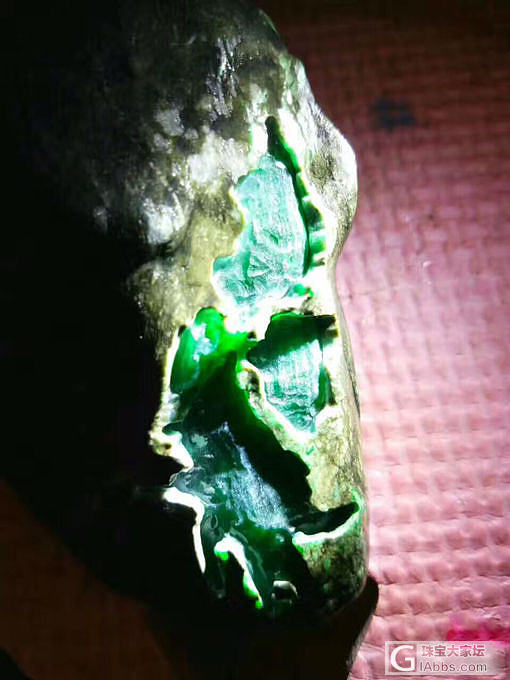 ZLF172，至尊极品收藏级别冰种冰色帝王绿，品质看图片，实力货，实力土豪来，非..._赌石