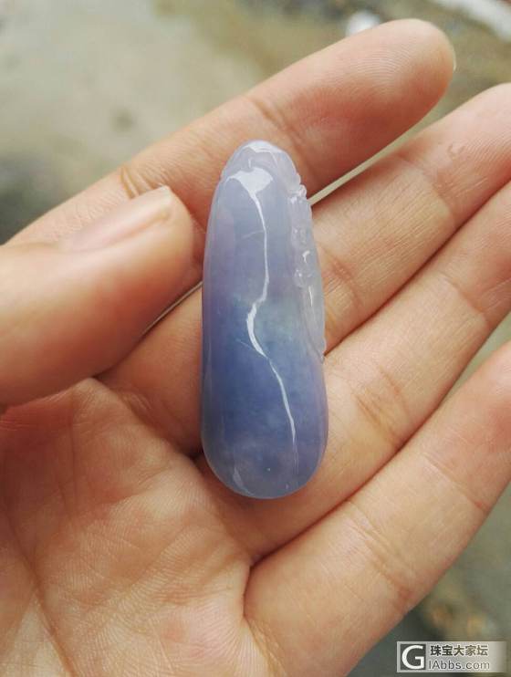 高贵的紫_挂件翡翠