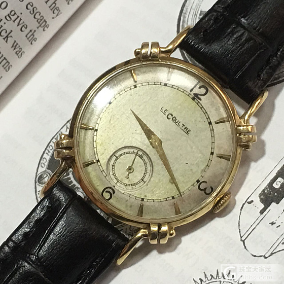 古董表Jaeger-LeCoultre/积家手表薄款  14K实金_古董钟表积家