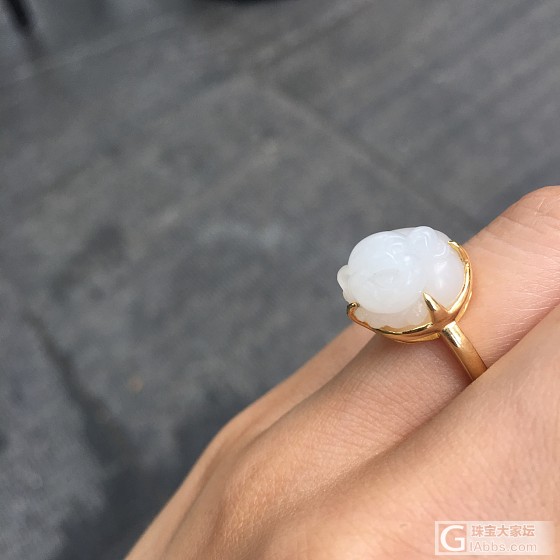 素之美_戒指和田玉