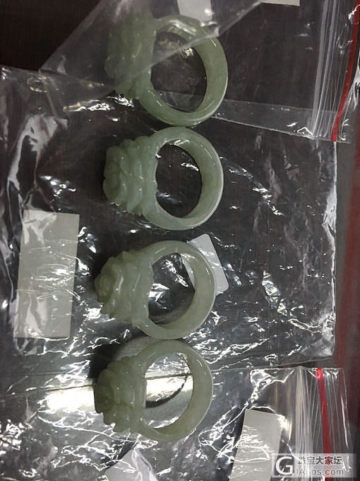翡翠玫瑰花戒指，¥xx_戒指翡翠