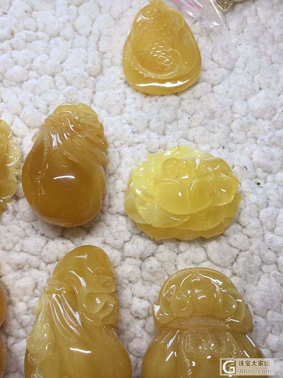 都是俄料大个头哦！_挂件蜜蜡