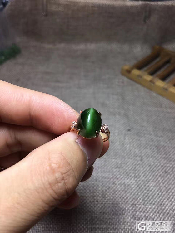 和田碧玉猫眼_碧玉戒指和田玉