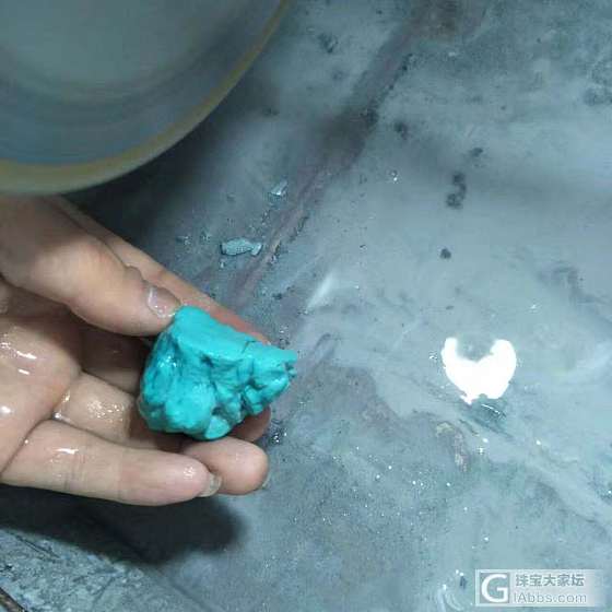 科普，圆珠为什么这么贵，因为她71克直接瘦身到26克[难过]_松石