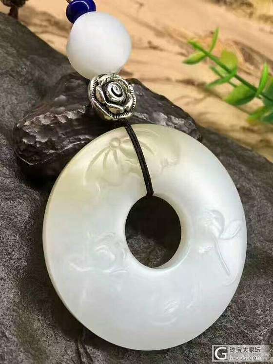 「毛衣链-喜事连连」_挂件和田玉