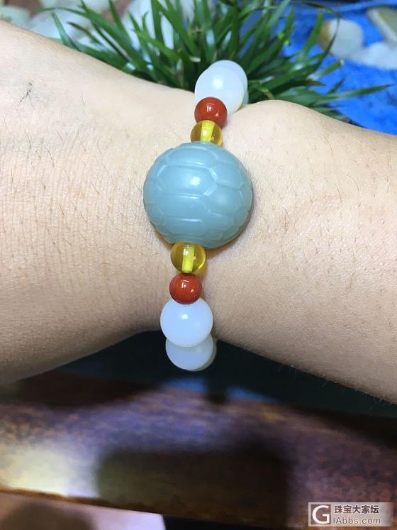 我的第一个手工活_串珠和田玉