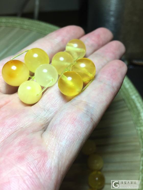 出不掉的原石又开始折腾_琥珀蜜蜡