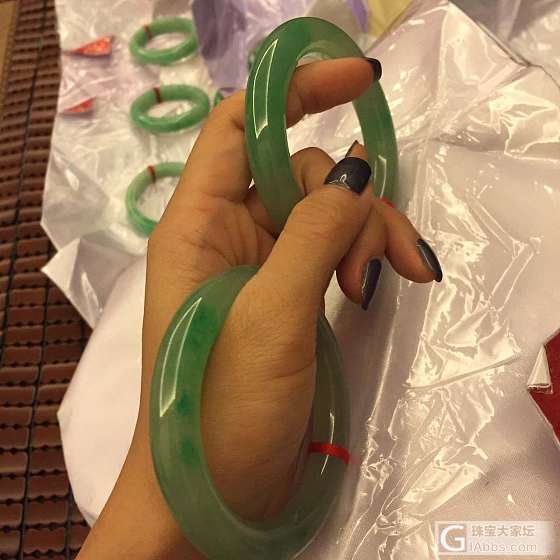 早上好，美图欣赏_手镯翡翠