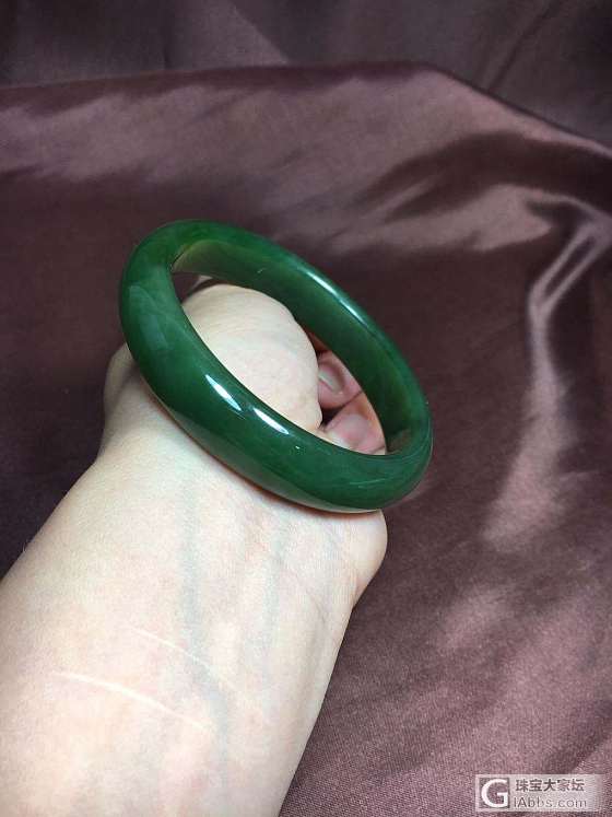 小家碧玉，温婉细润_手镯碧玉