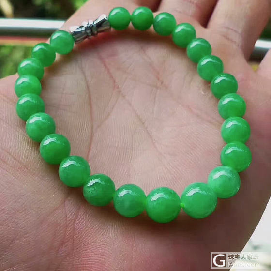 错过的手串，谁有这样的请和我联系_翡翠珠串