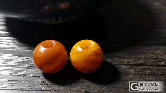 老蜜蜡枣珠 圆珠 喜欢的可以交流_配件蜜蜡