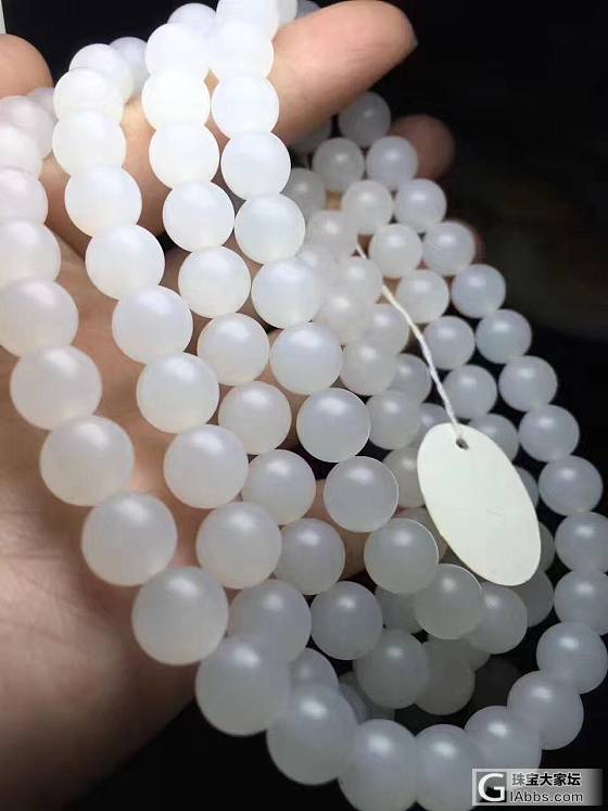 砗磲 极品8mm*108颗 项链    微信573229716_珠串砗磲