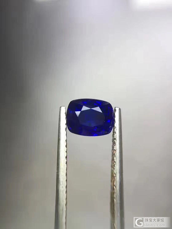 每日欣赏_刻面宝石蓝宝石