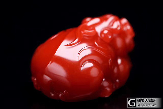 下班了！来个美货养眼！_挂件南红