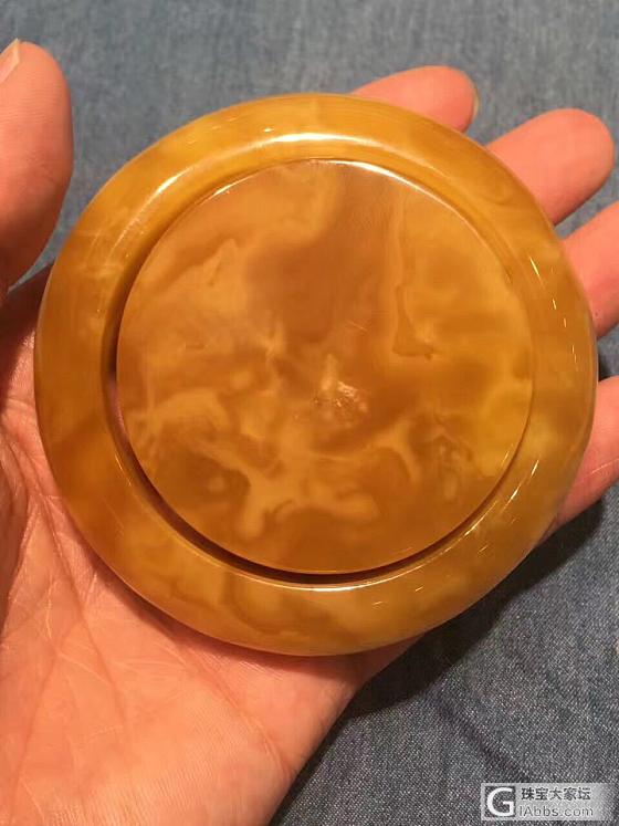 圈口56mm+，纯天然蜜蜡极品鸡油红花蜡手镯一套，绝对的珍藏品，无法言语表达，看..._蜜蜡手镯