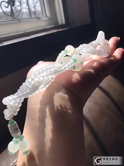 【旖旎流年】大珠小珠落玉盘_珠串翡翠