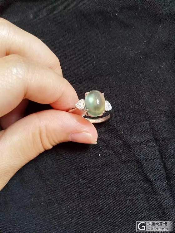 小物件大光彩_戒指葡萄石碧玺
