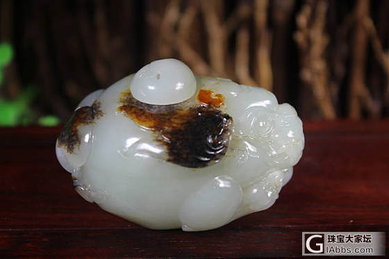 来看看我的宝贝~~有喜欢的朋友们吗！！_挂件和田玉