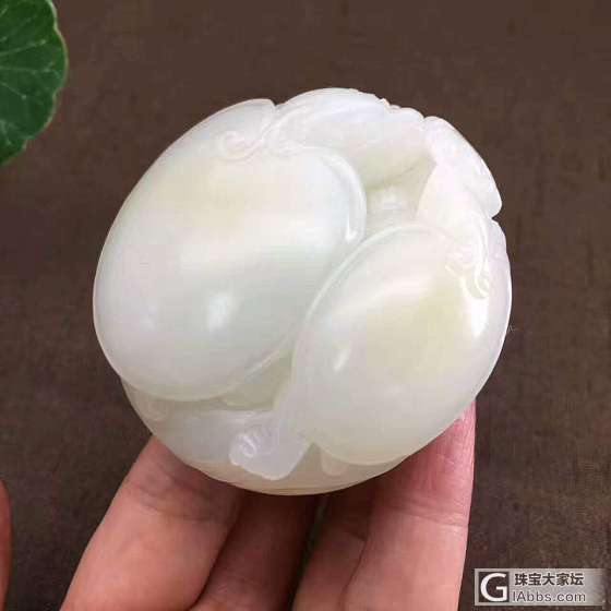 【大藏家】和田羊脂玉龙龟把件_挂件和田玉