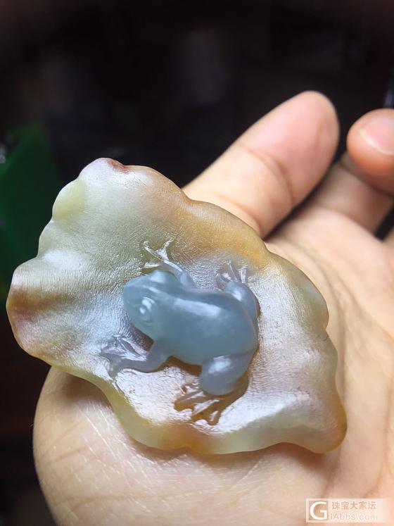 儿时一起追过的青蛙，如今又来了_设计翡翠