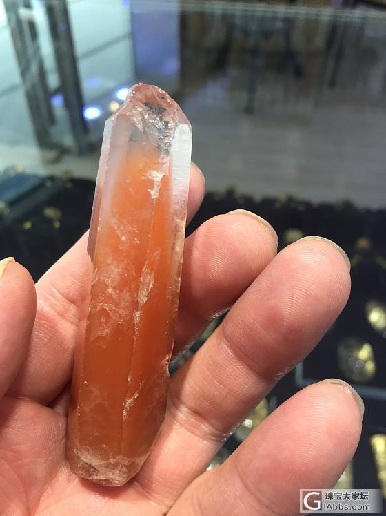 红水晶原石，小精品，全包体，_水晶标本