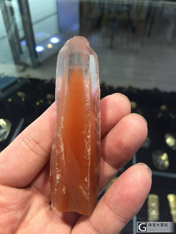 红水晶原石，小精品，全包体，_水晶标本