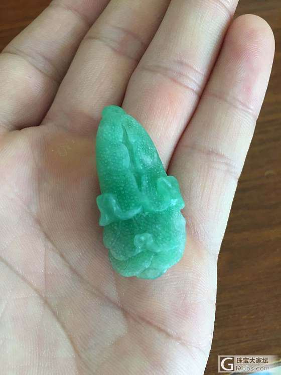 小白菜_挂件翡翠
