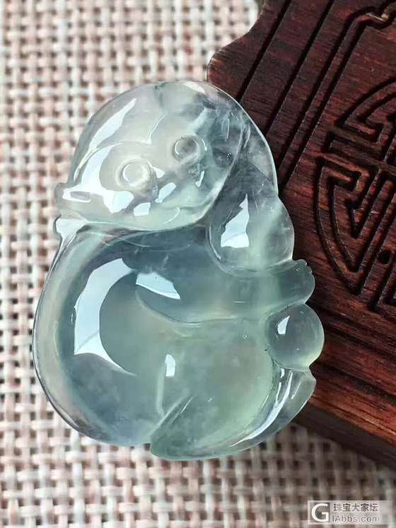 特惠高冰生肖猴 700_挂件翡翠
