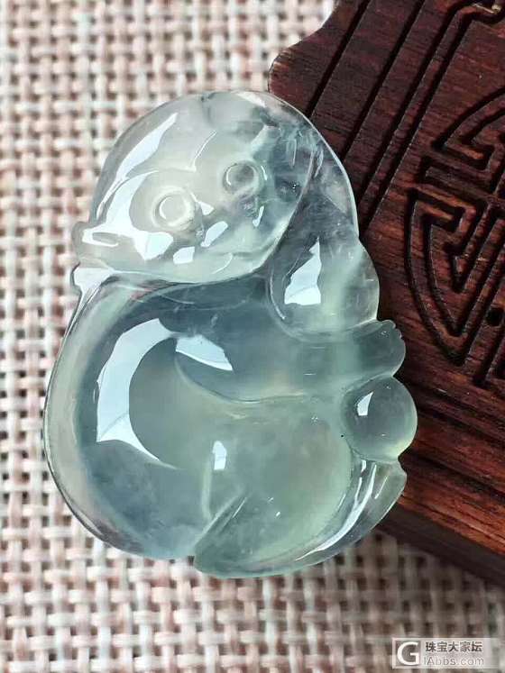 特惠高冰生肖猴 700_挂件翡翠