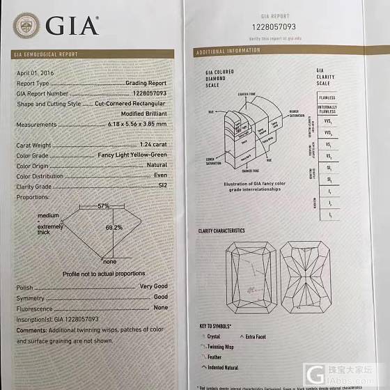 GIA克拉绿钻_戒指彩钻