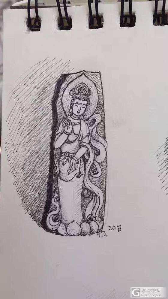 俏冰黄立体观音制作过程_设计翡翠