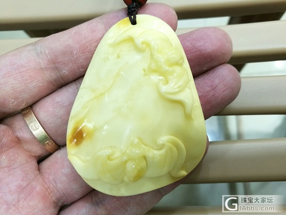 白蜡随拍_挂件蜜蜡