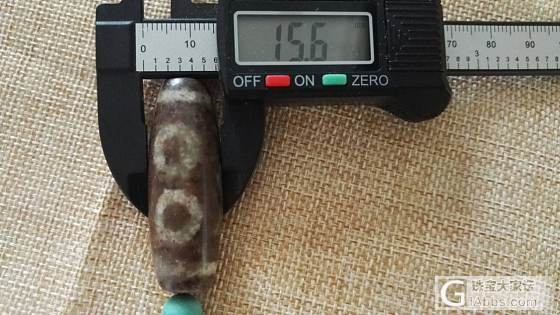 含辰砂的天珠_天珠