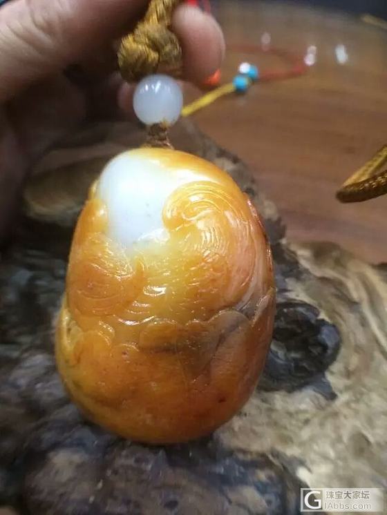 海派坦克玉雕设计，籽料挂件安居乐业_挂件和田玉