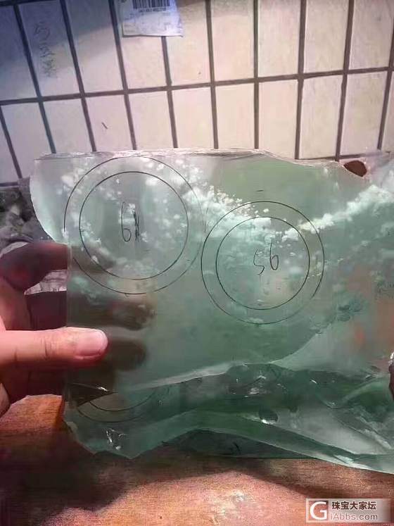 只想问你这样的片料美不美_明料翡翠