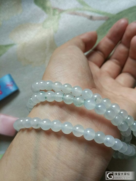 出6mm翡翠108手串  项链_珠串翡翠
