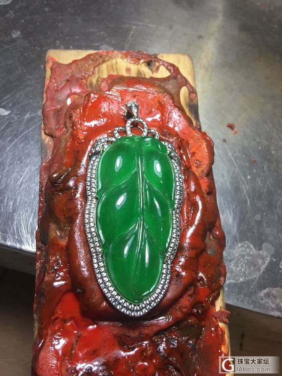 客订翡翠首饰_镶嵌翡翠