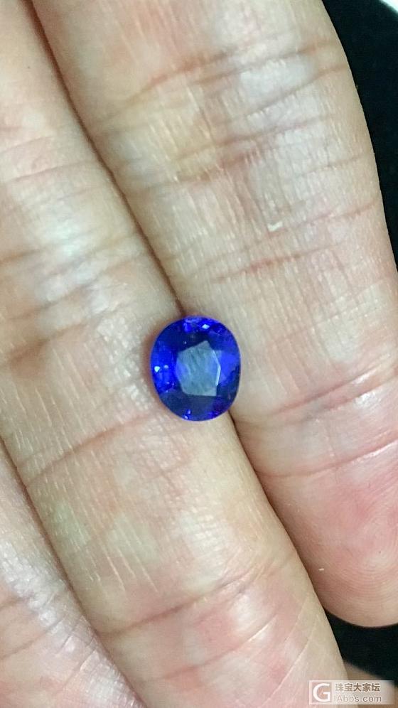 缅甸抹谷蓝宝石1.7克拉，3000美金贵吗？_刻面宝石蓝宝石
