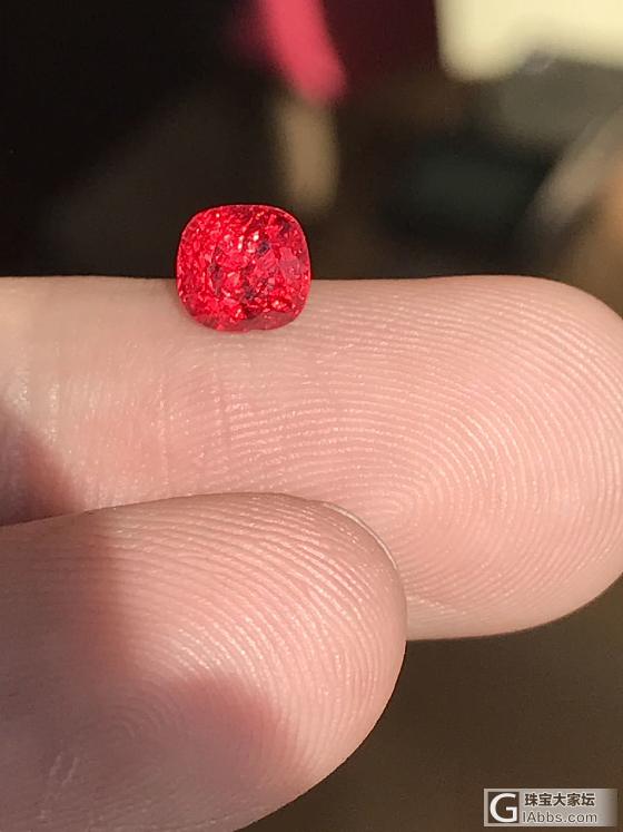 尖晶红精灵_尖晶石刻面宝石