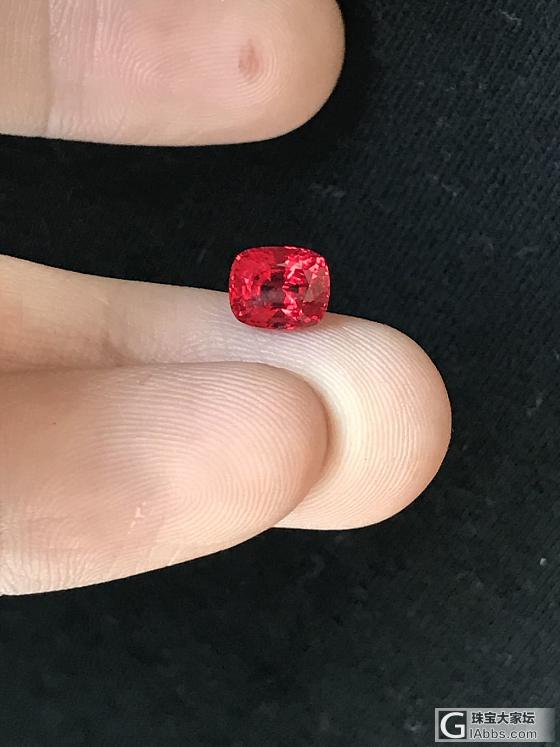 尖晶红精灵_尖晶石刻面宝石